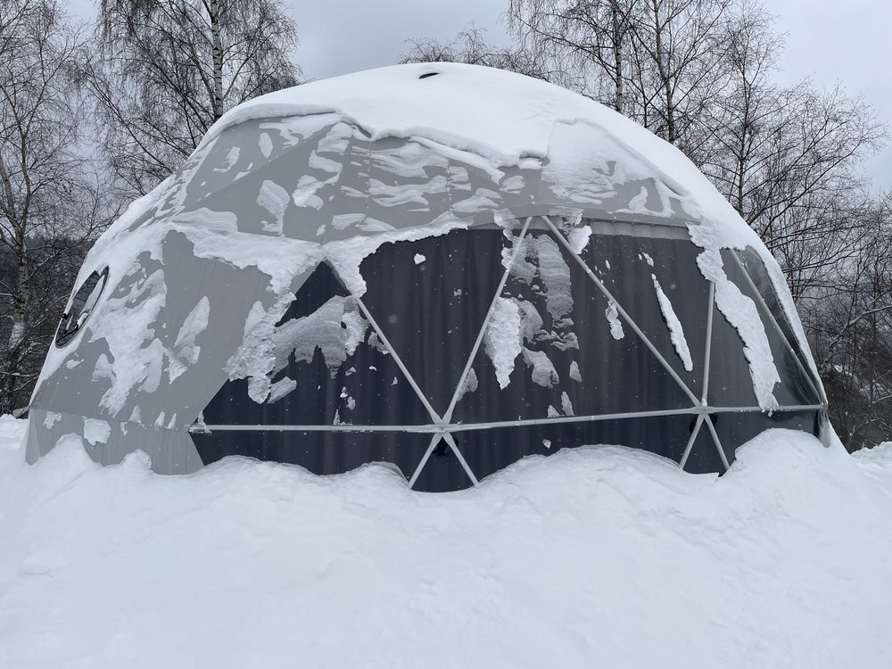 Glamp, namiot sferyczny, 7 m, wersja Kanadyjska