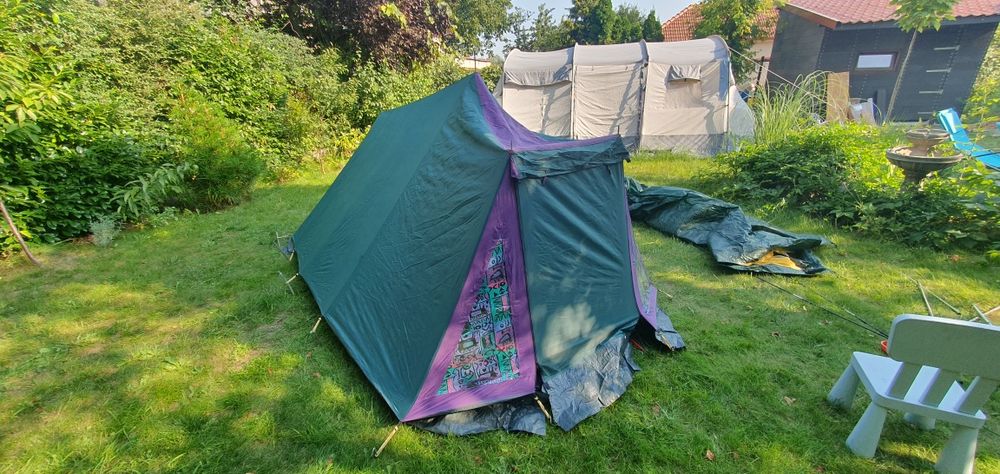 Fajny Niemiecki namiot 3  osobowy Freetime Diamond Star 150