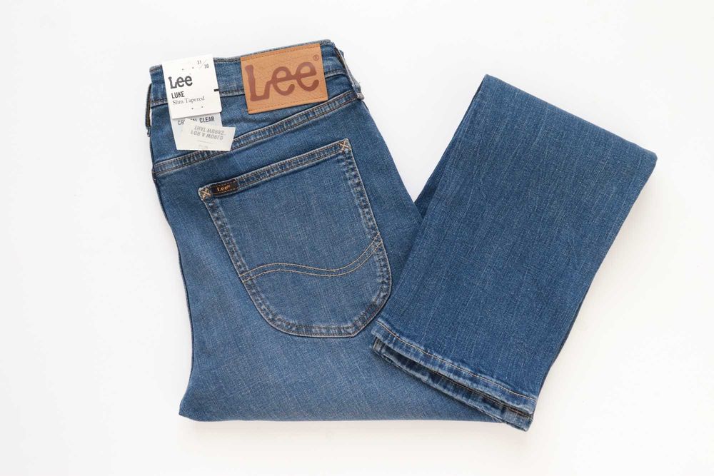 LEE LUKE W31 L30 męskie spodnie jeansy skinny slim fit nowe okazaja