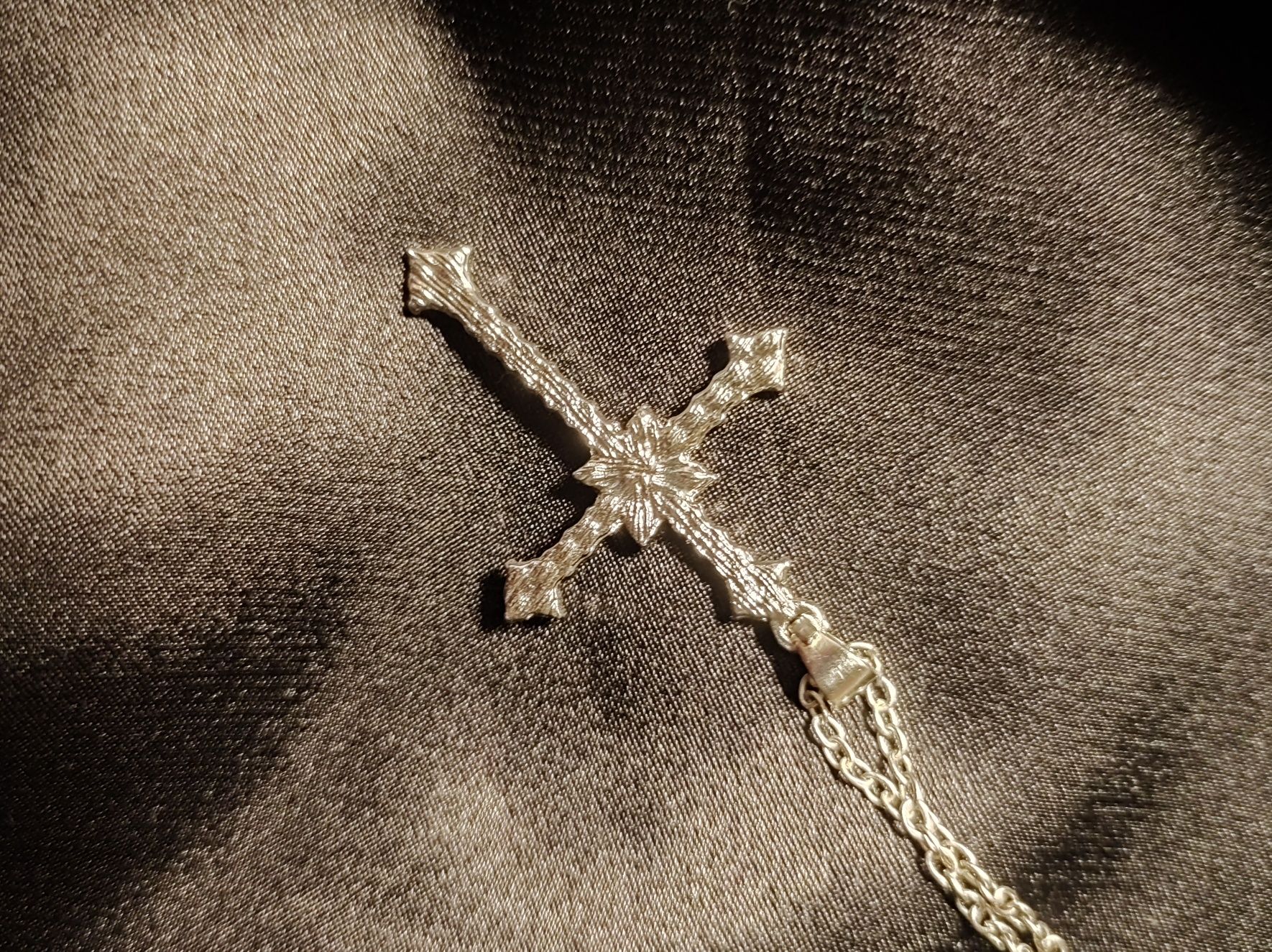 krzyż srebrny unisex alternative