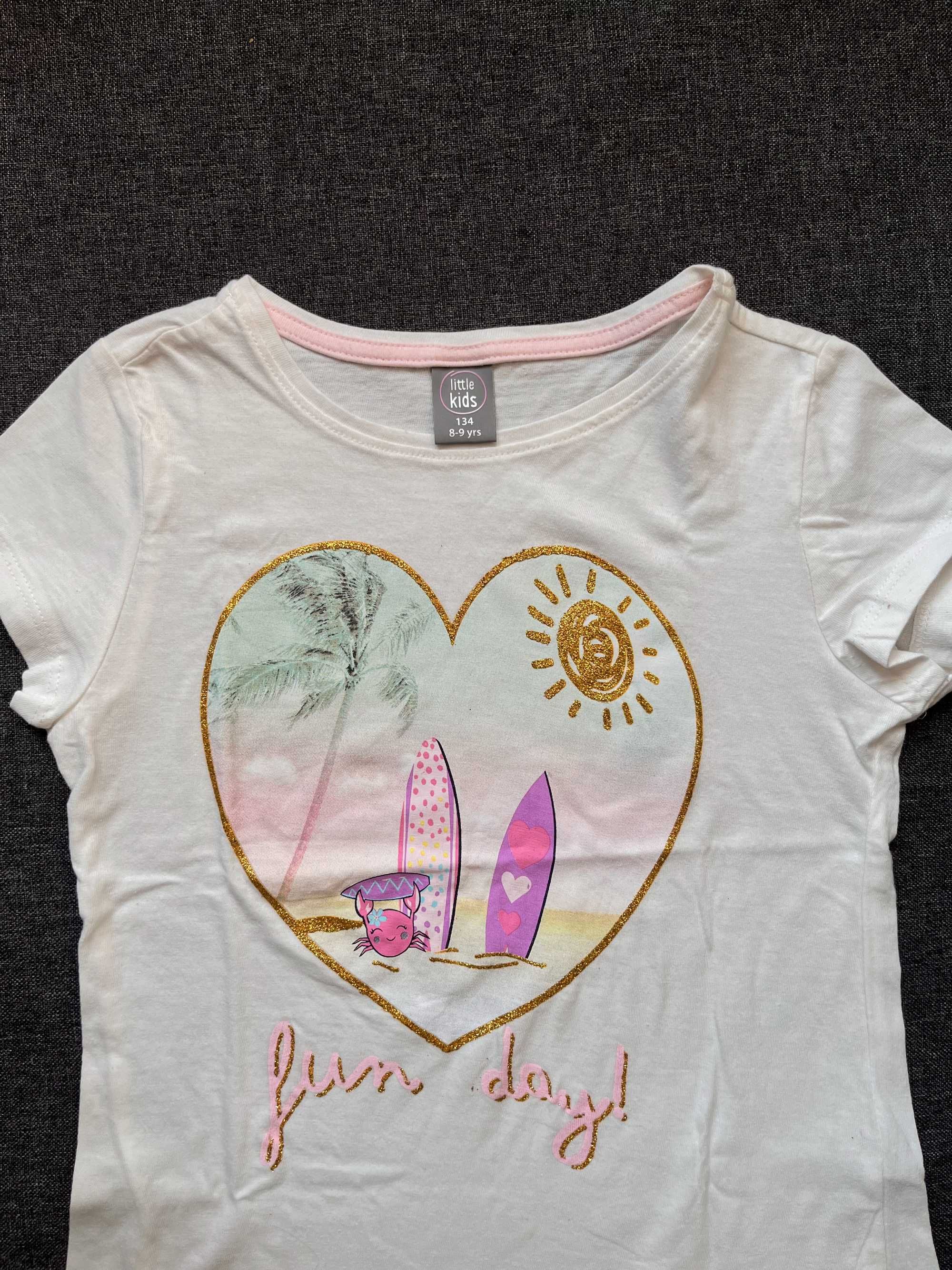 t-shirt koszulka r.134 4y24058