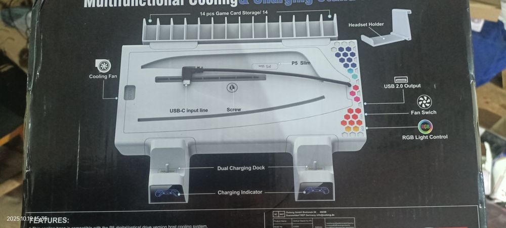 Зарядна станція, підставка для PS 5.