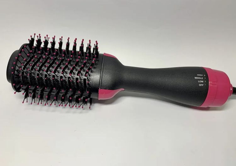 Фен щетка расчёска для укладки волос стайлер 3 в 1 one step hair dryer