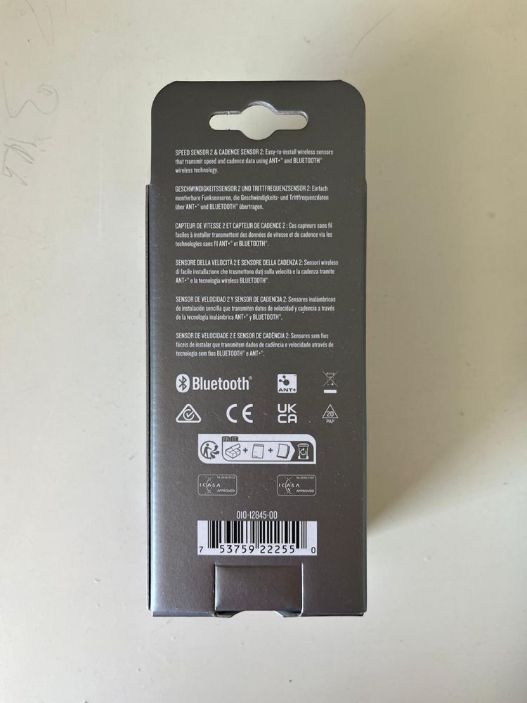 GPS Garmin Edge 840, sensor de velocidade 2 e decadencia 2