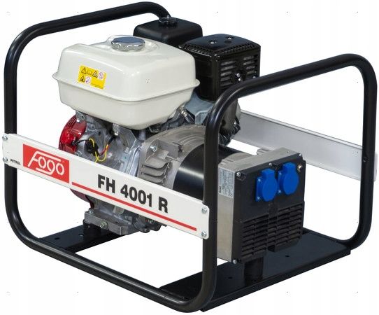 Agregat prądotwórczy FOGO FH4001R 4,2KW / AVR / 230V