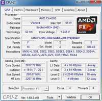 Процессор AMD FX-4300 3.8-4.0 GHz /AM3+