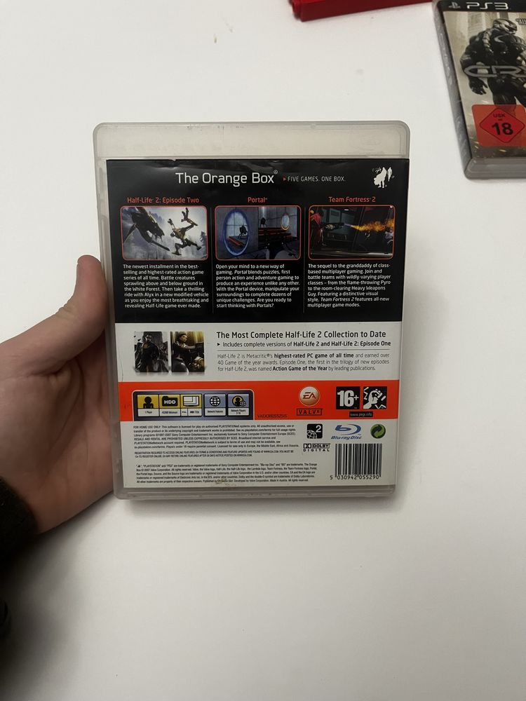 Gra the orange box na konsole ps 3 stan idealny