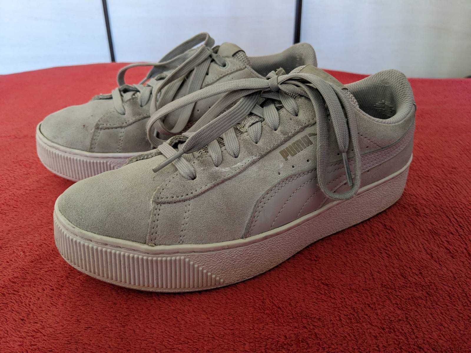 Кроссовки Puma, унисекс / р.39, нат.замша (оригинал, Германия)