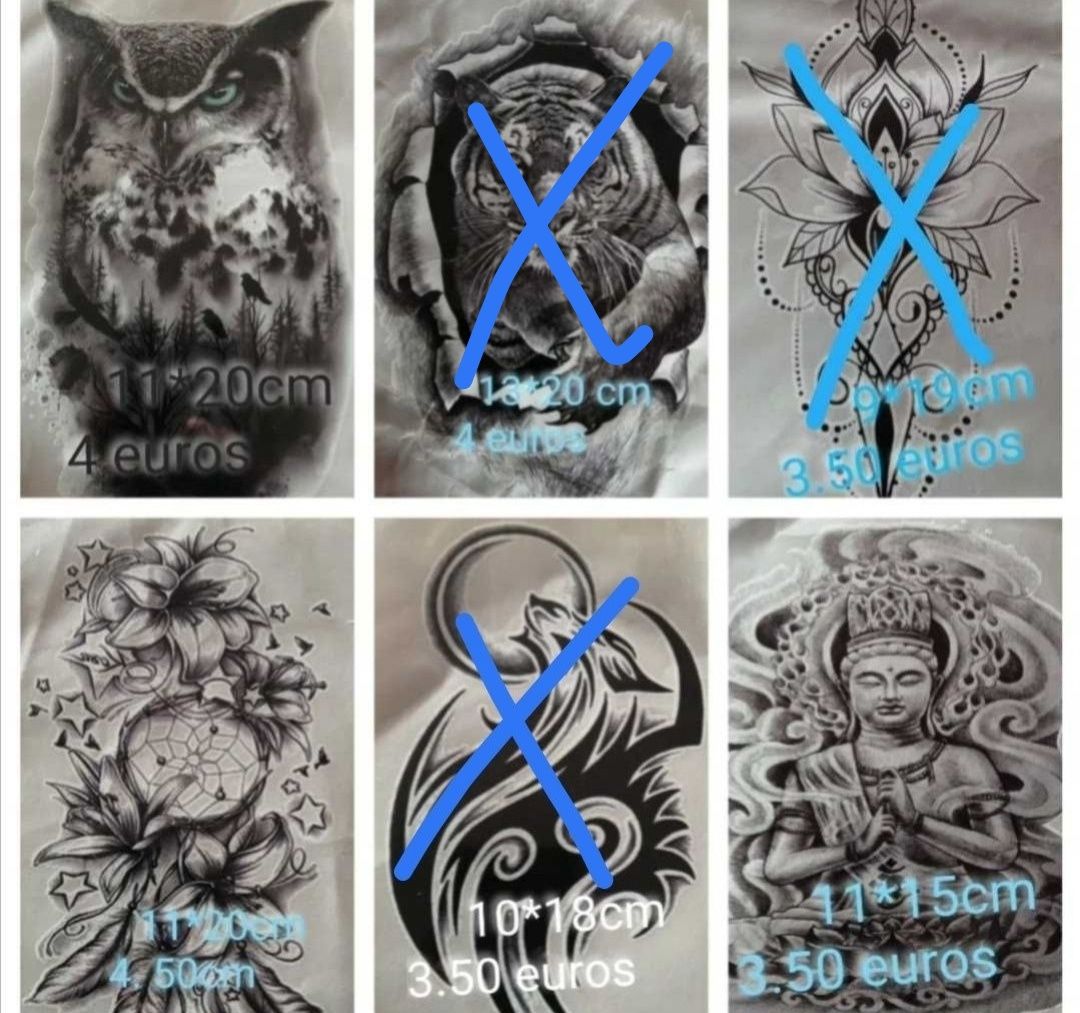 Tatuagens Temporárias