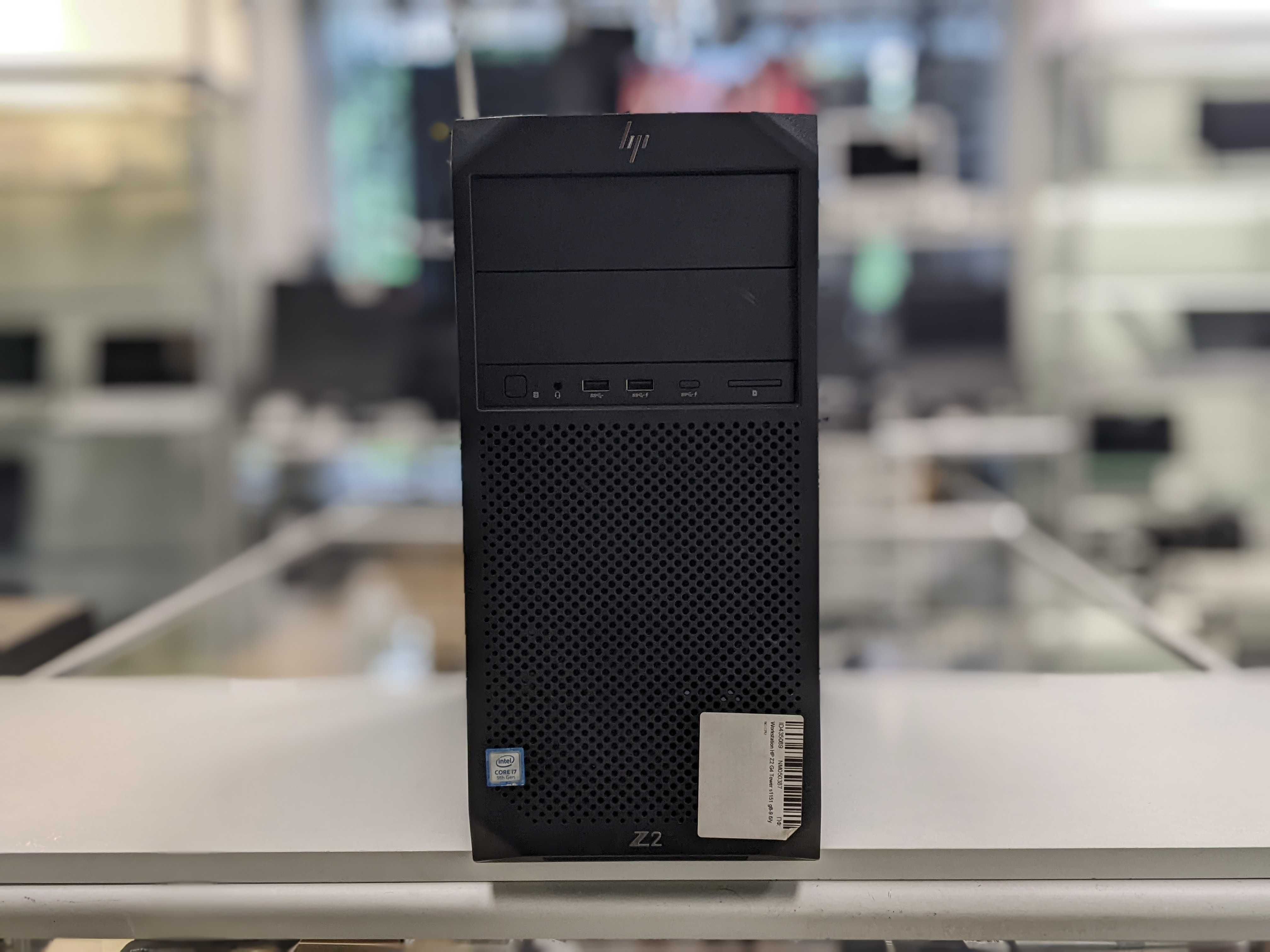 Робоча станція HP Z2 G4 Tower/i7-9700/32GB/NVMe 1TB/GTX 1070 8GB
