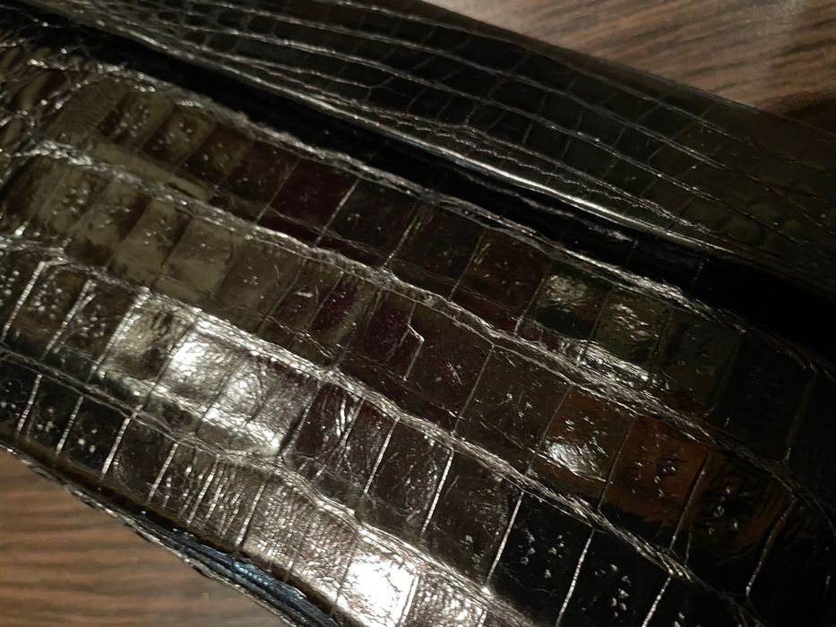 Nancy Gonzalez клатч из кожи крокодила