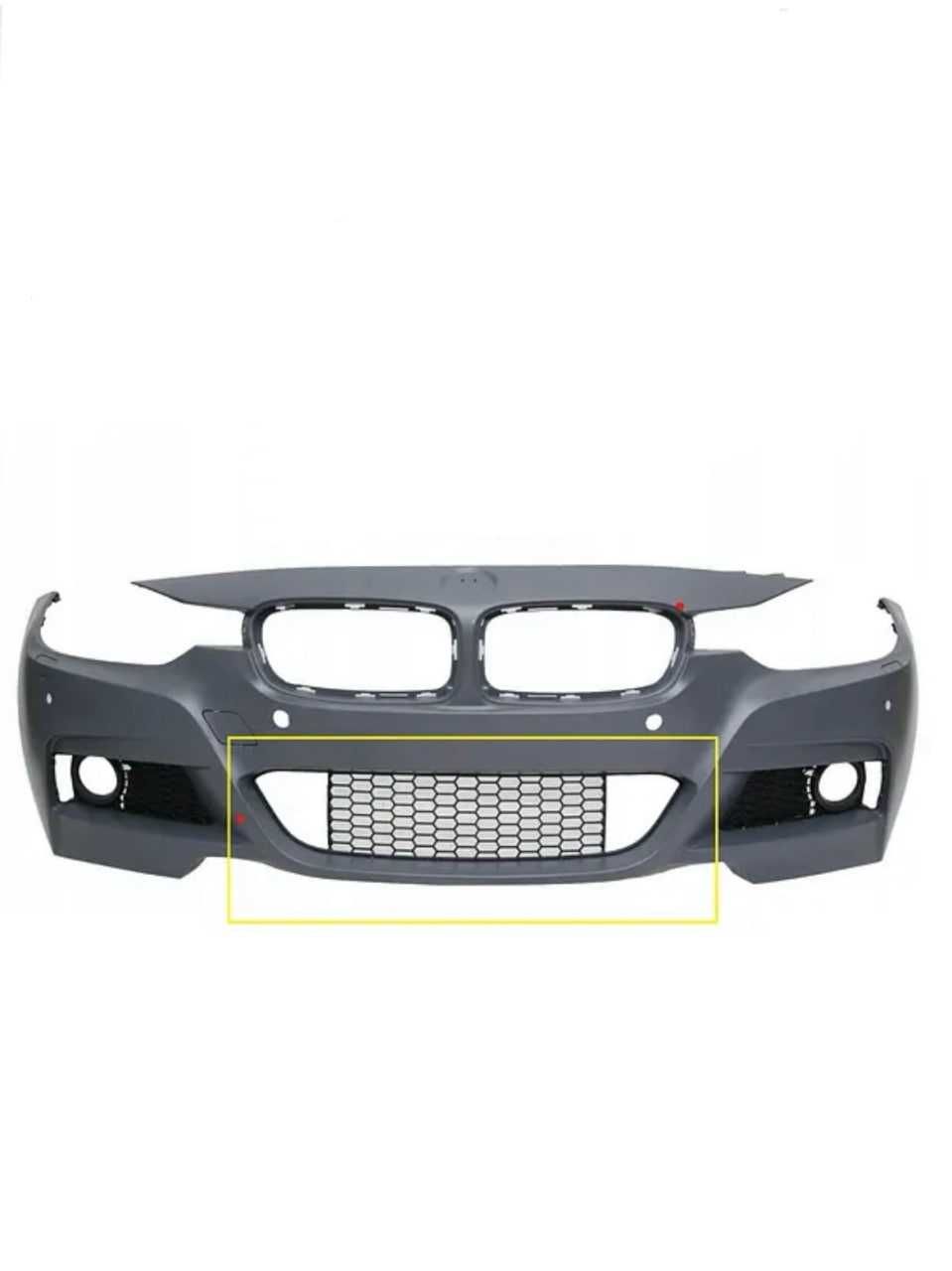 Решітка в бампер (центр) M Paket  BMW 3 (F30/F31/F35/F80) 51118054132