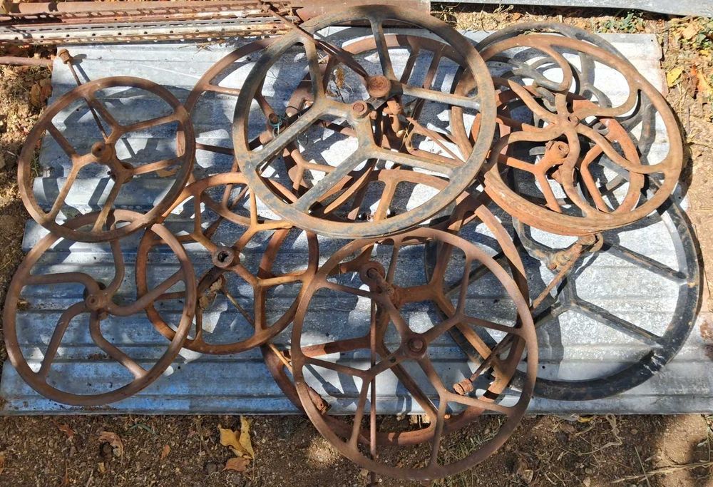 Pedais e Rodas de secretárias de máquinas de costura