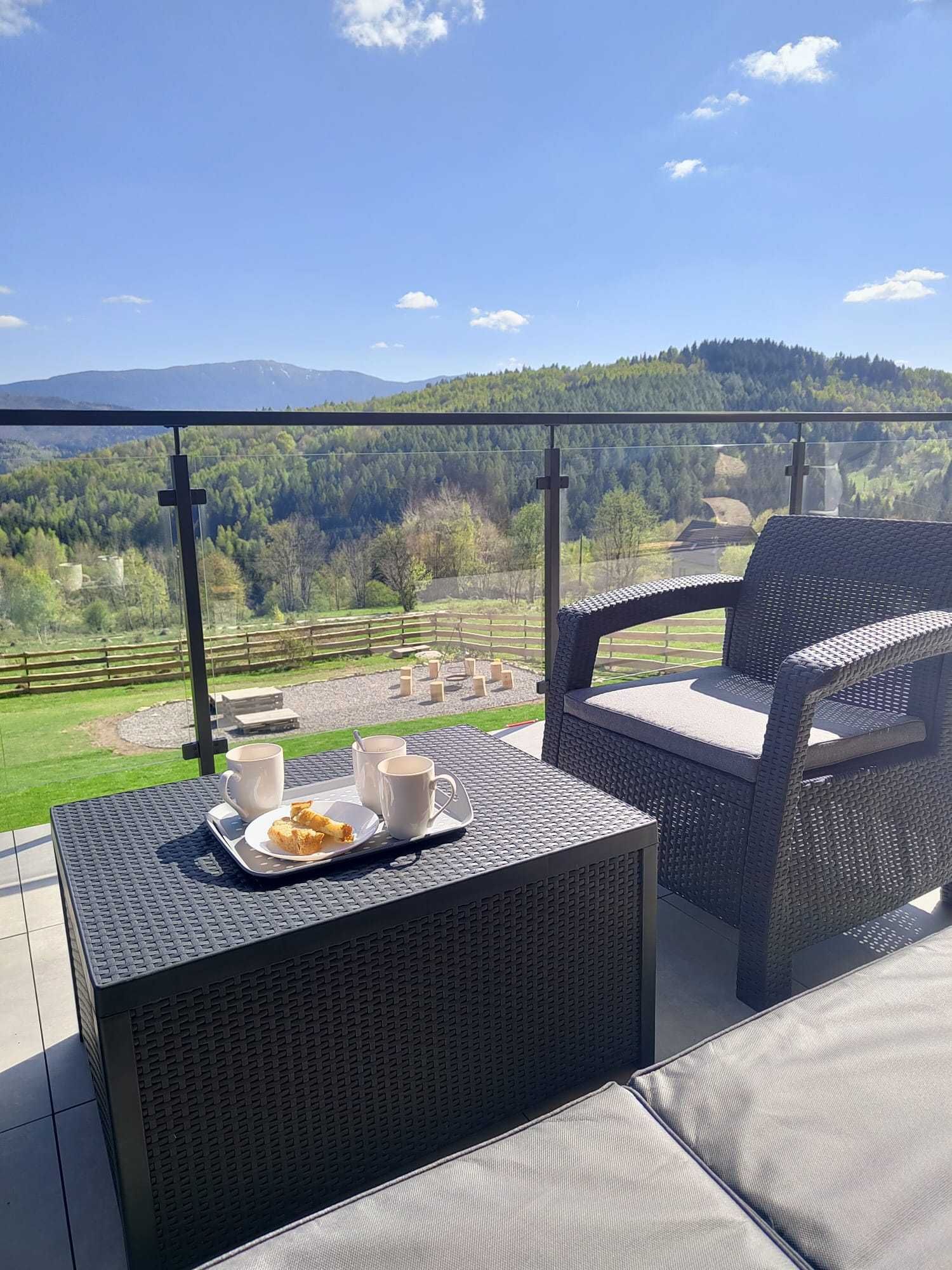 Dom z bali w górach na wynajem, do 10 osób*, całoroczny, Zawoja