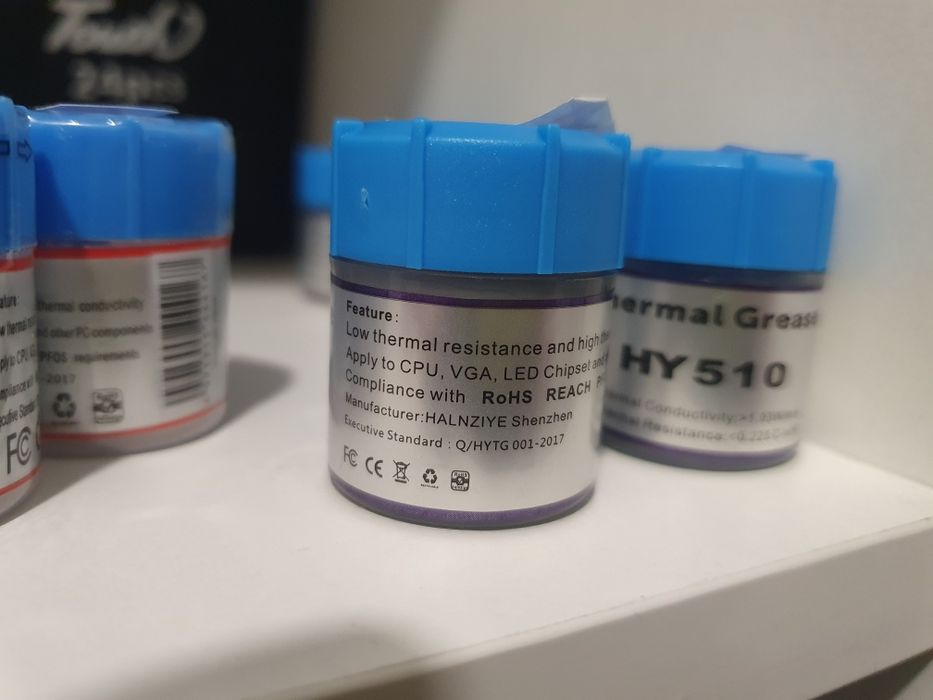 Термопаста HY510 та HY410