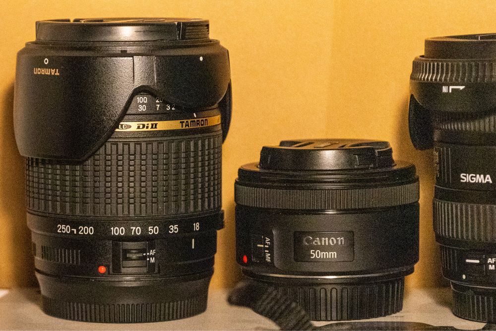 Objetivas Canon Ef e efs