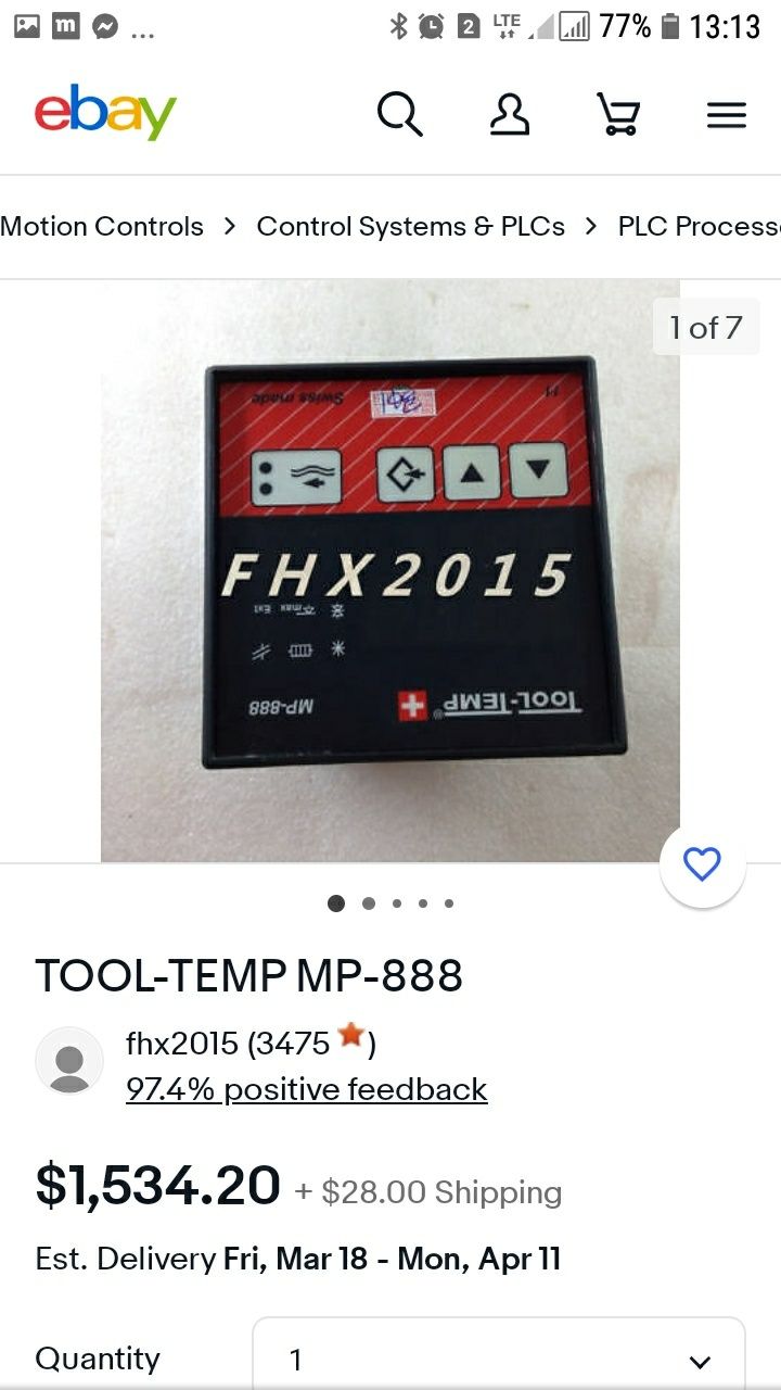 Tool Temp MP-888 regulator temperatury