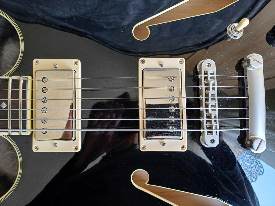 D'Angelico Excel Tour DC hollowbody  Seymour Duncan, ES 335