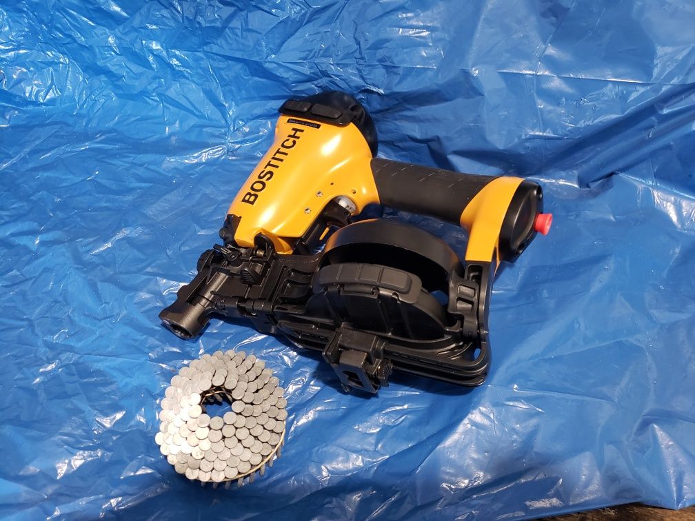 BOSTITCH RN46, Roofing nailer, papiarka