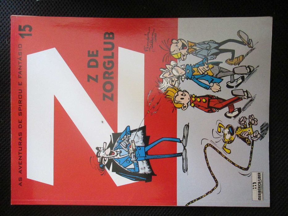 Spirou e Fantásio - 5 álbuns novos ou em excelente estado