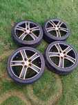 Koła felgi aluminiowe 17 cali 5×112 r17 et47  felga 7.5j17  225/35r17