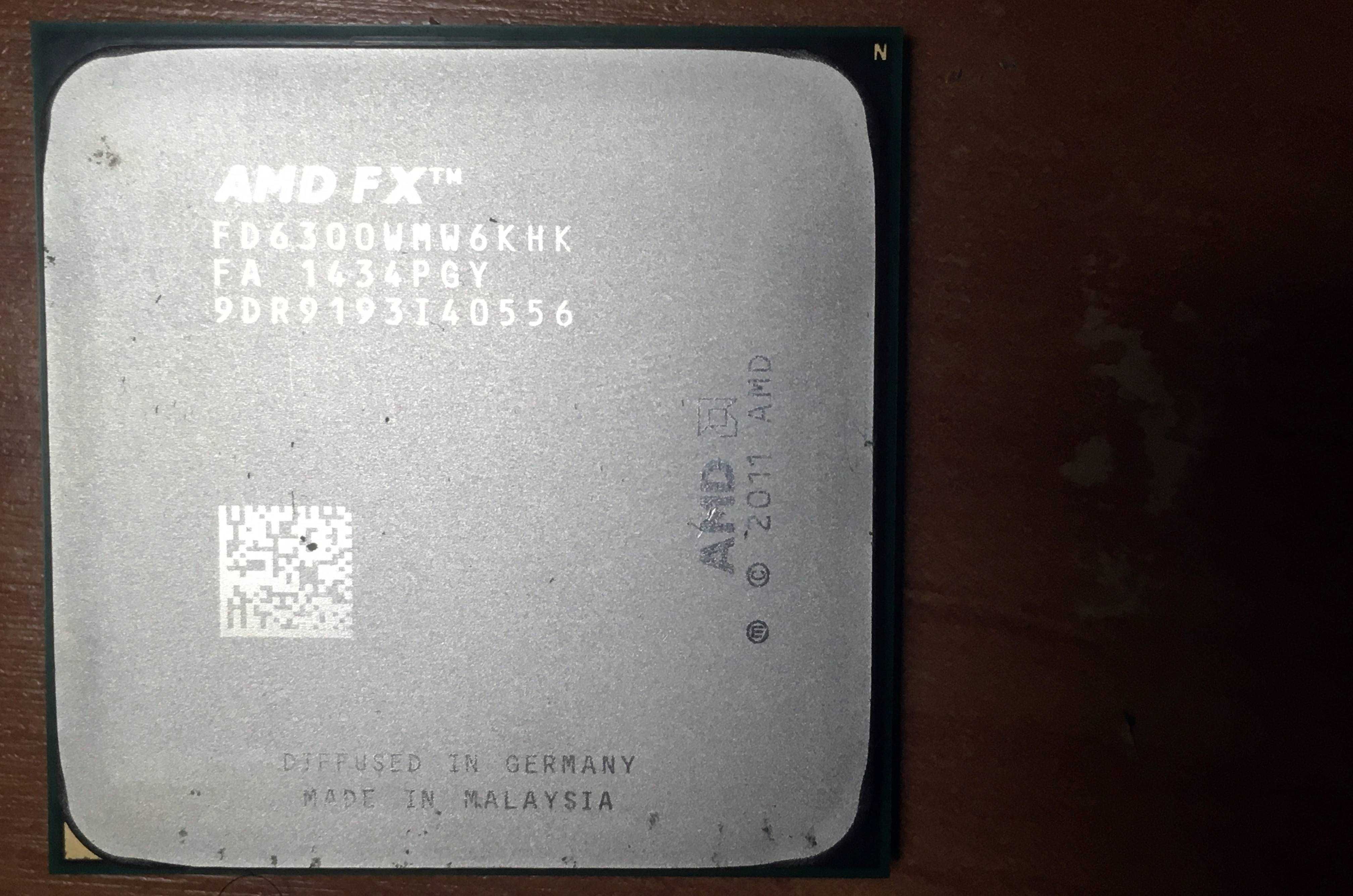 Processador AMD FX 6300-Core Black Edition, 6 Cores, sem cooler.