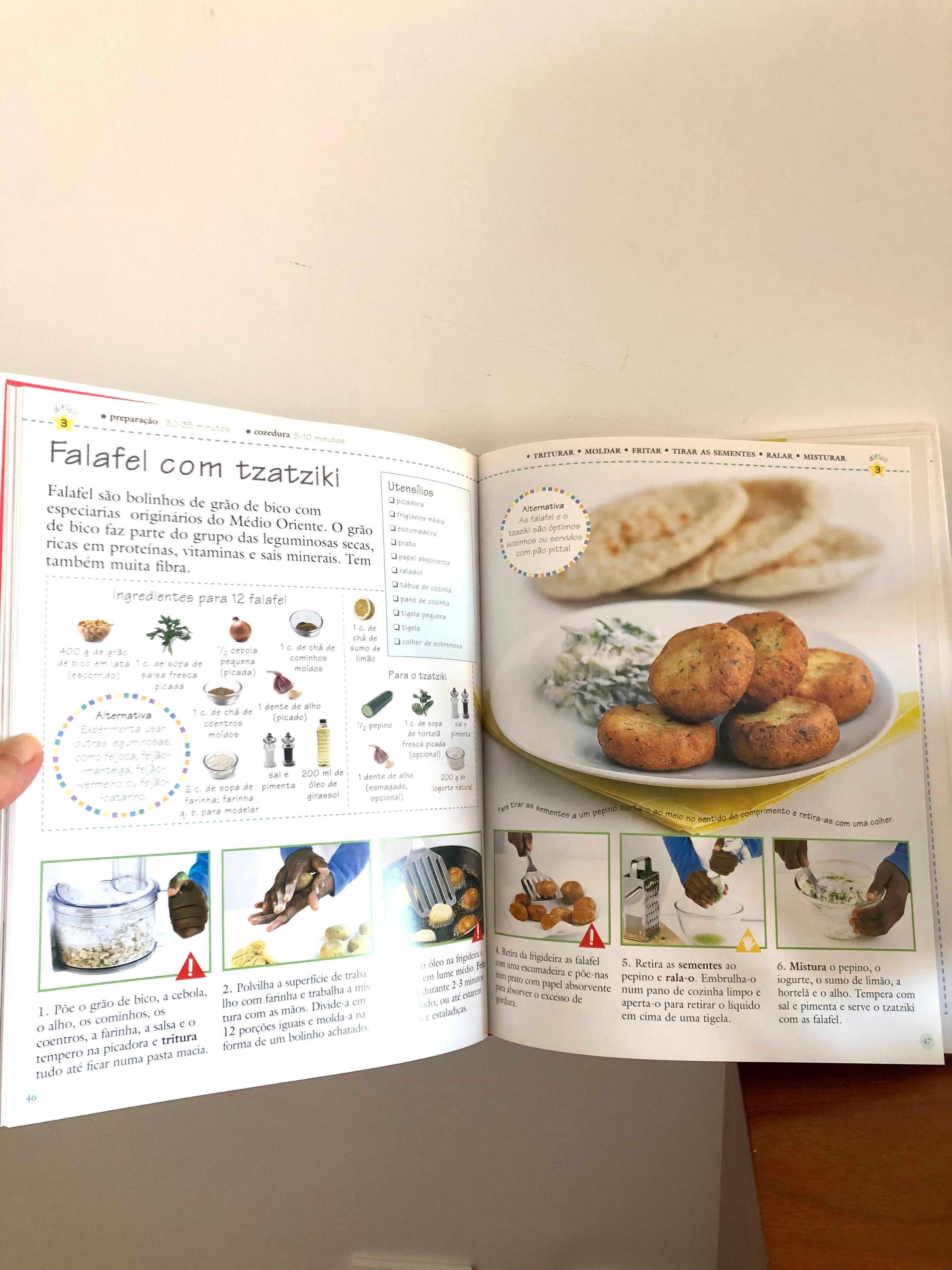 Livro receitas “Culinária para Crianças”