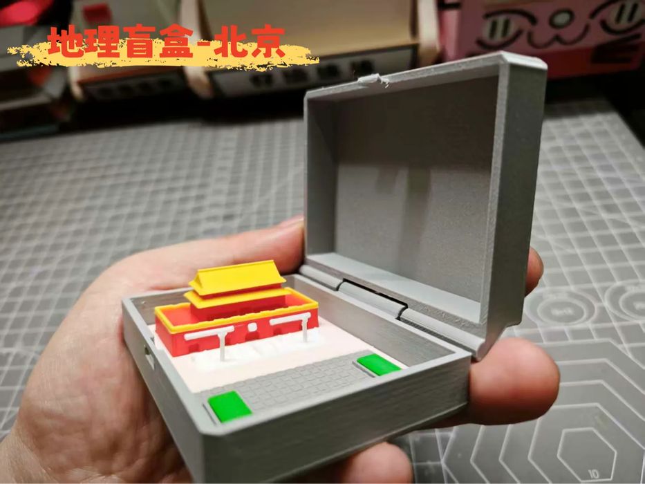 Minimodelo Tiananmen Pequim Caixa
