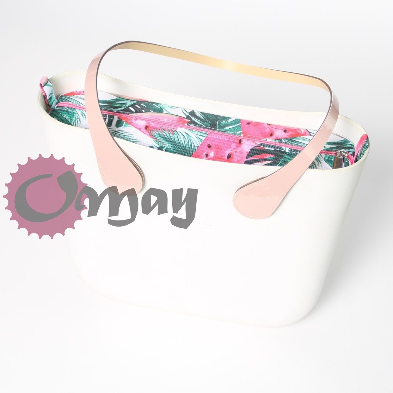 organizer do OBAG MINI arbuzy i liście 2 kieszenie wkład OMAY