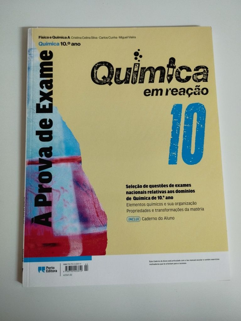 Caderno de atividades Química 10° Ano