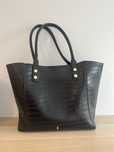 Czarna torebka Ochnik shopper bag