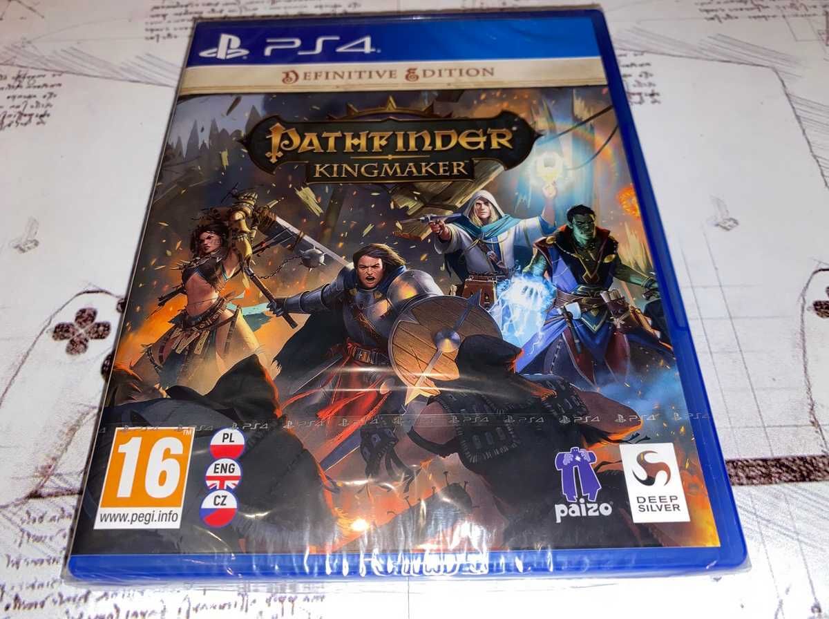 Pathfinder Kingmaker Ps4 polska wersja nowa folia