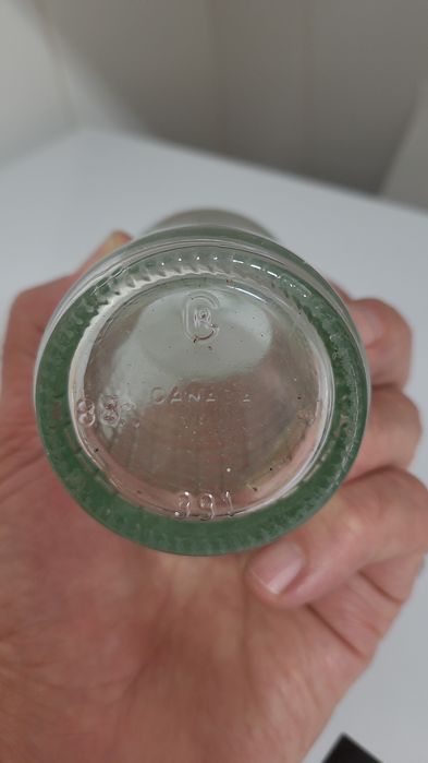 Garrafa antiga pirogravada Canada Dry (Spur) 200cc