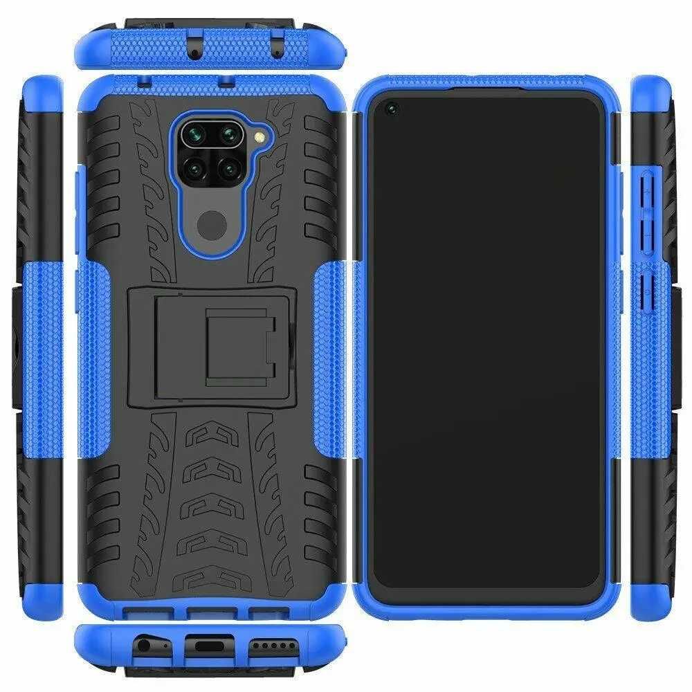 Захисний чохол UniCase Hybrid X для Xiaomi Redmi Note 9 - Blue