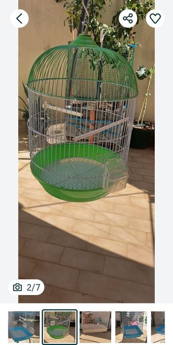 Gaiolas de vários tamanhos