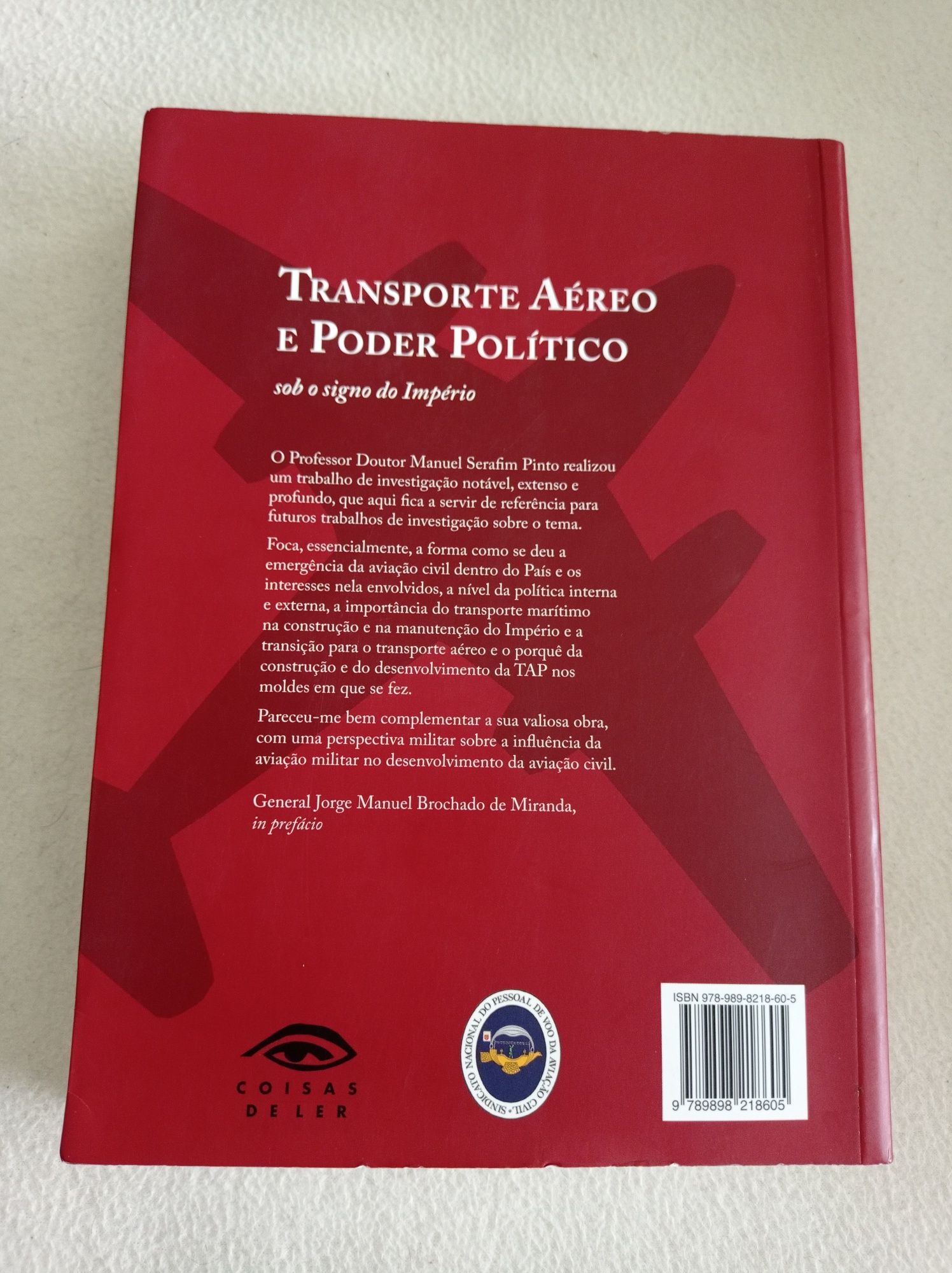 Transporte aéreo e poder político - Manuel Serafim Pinto