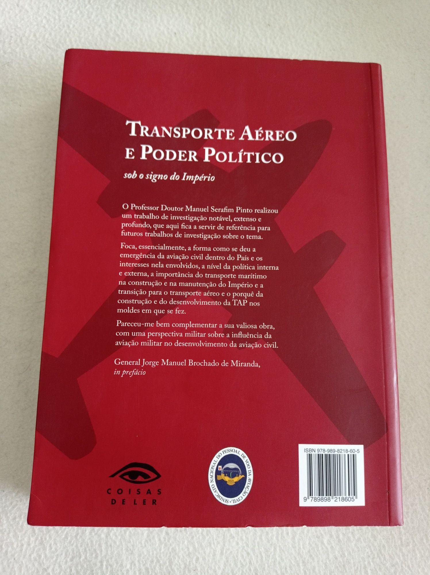 Transporte aéreo e poder político - Manuel Serafim Pinto