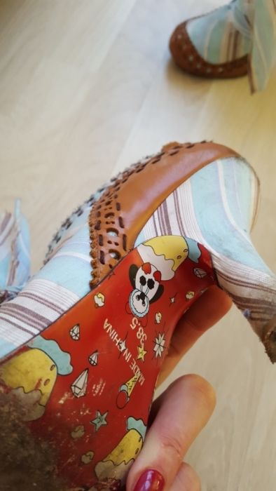 Irregular Choice botki 38 z Anglii