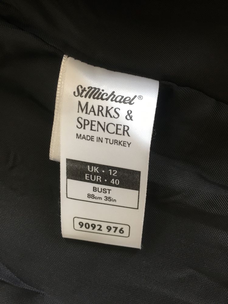 Тренч Marks&Spencer, шкіра, новий,Туреччина, р. 46-48(12)М