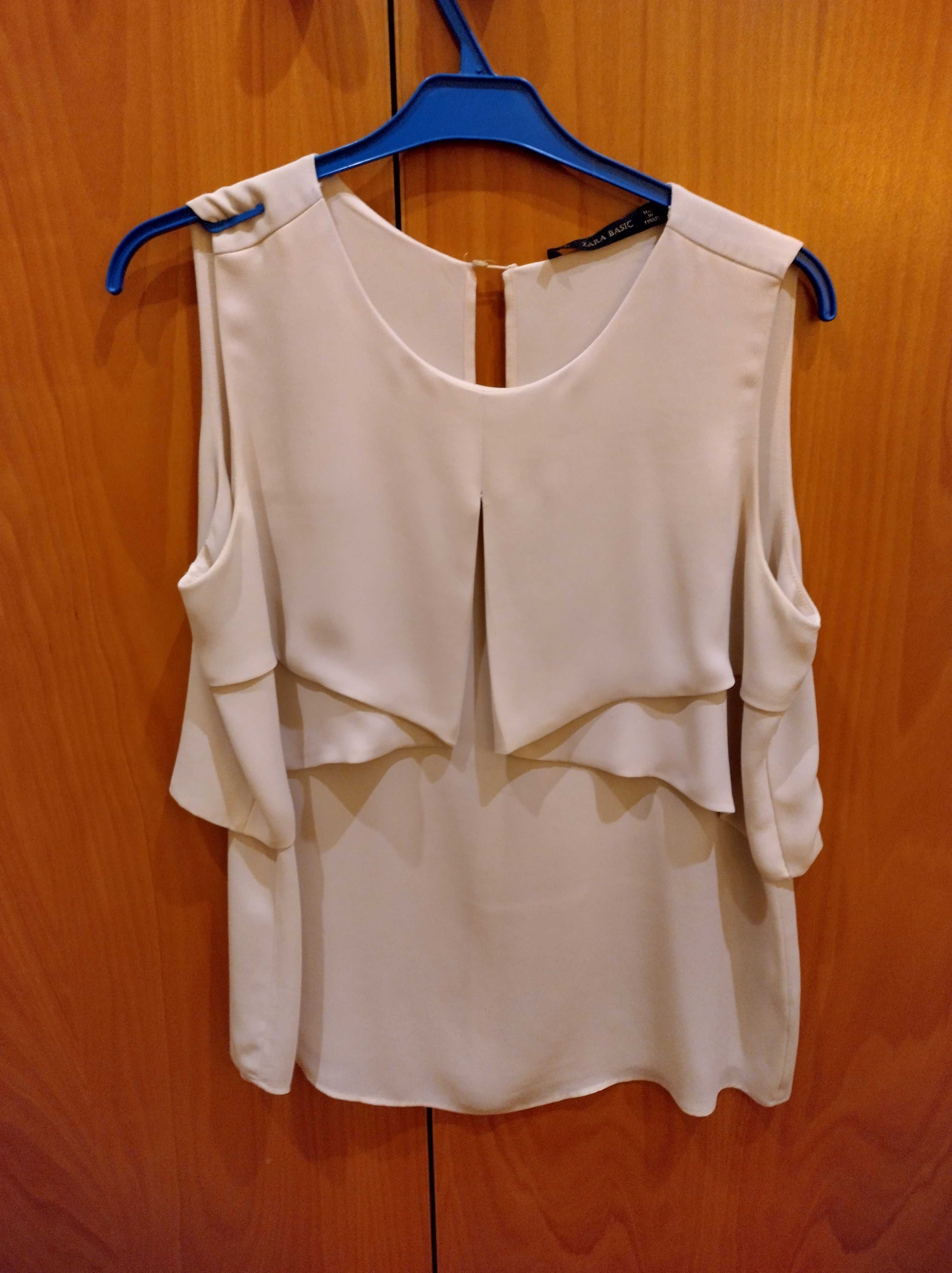 Blusa Zara em tom rosado