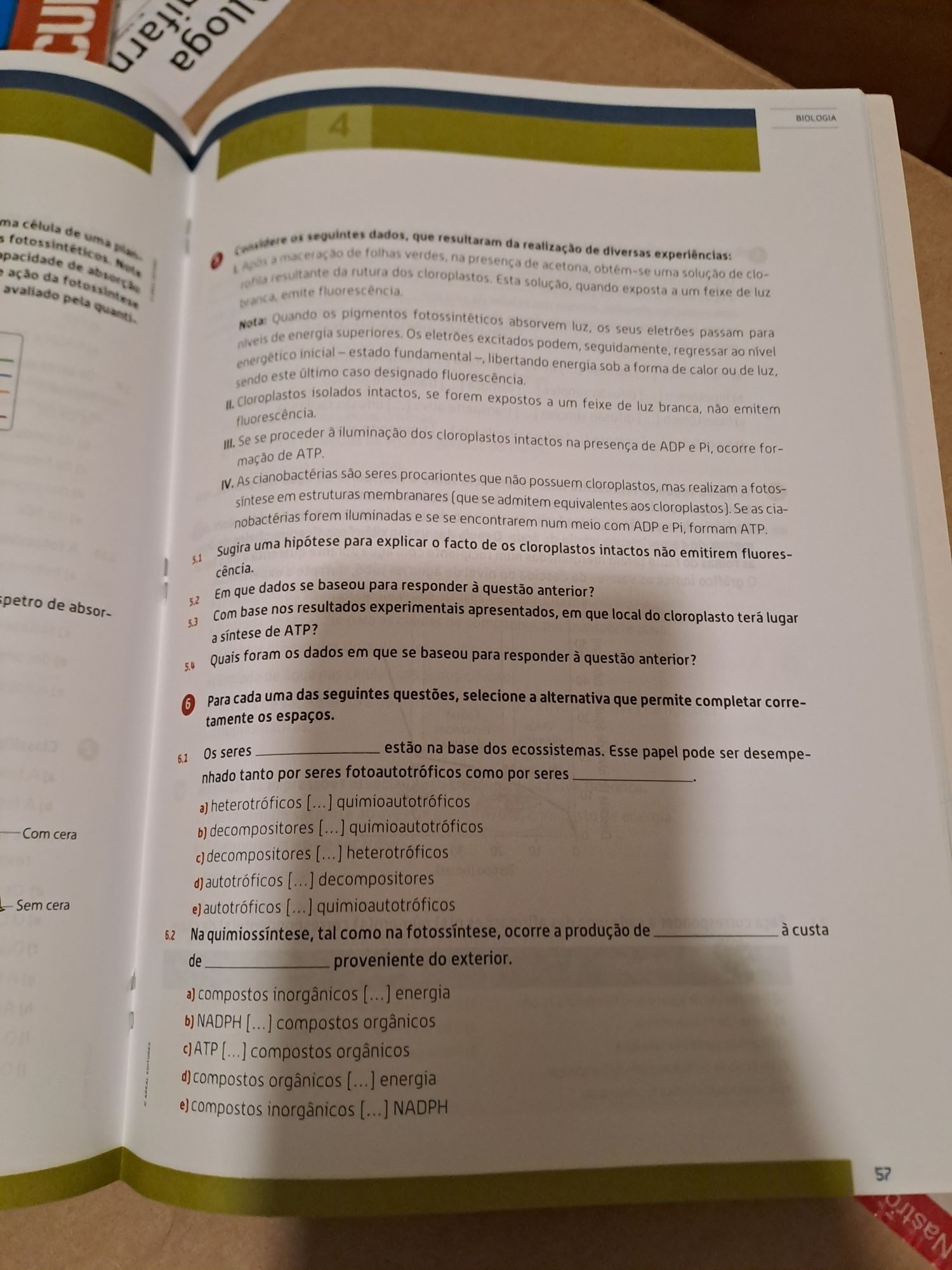 Caderno de atividades Biologia e geologia 10°