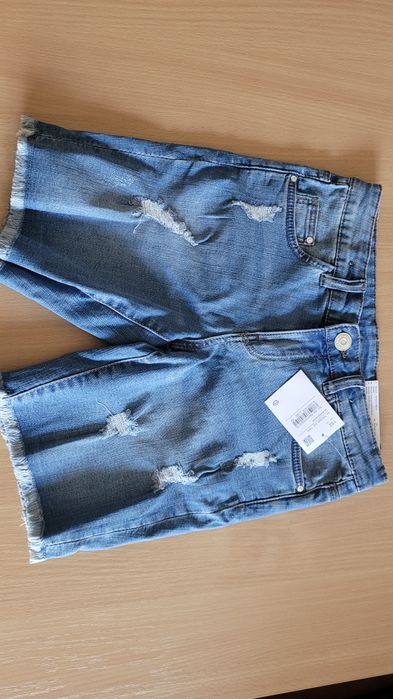 Nowe! Rozm.152 c&a szorty/bermudy jeansowe