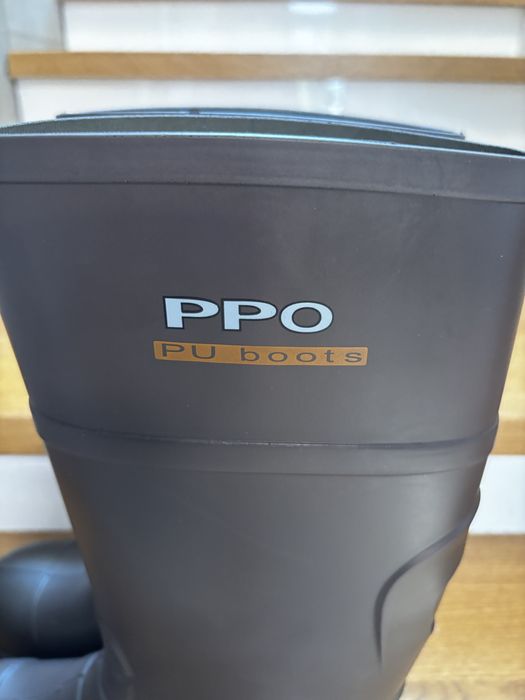 Nowe Gumowce PPO PU Boots robocze, roz. 43, Polski producent