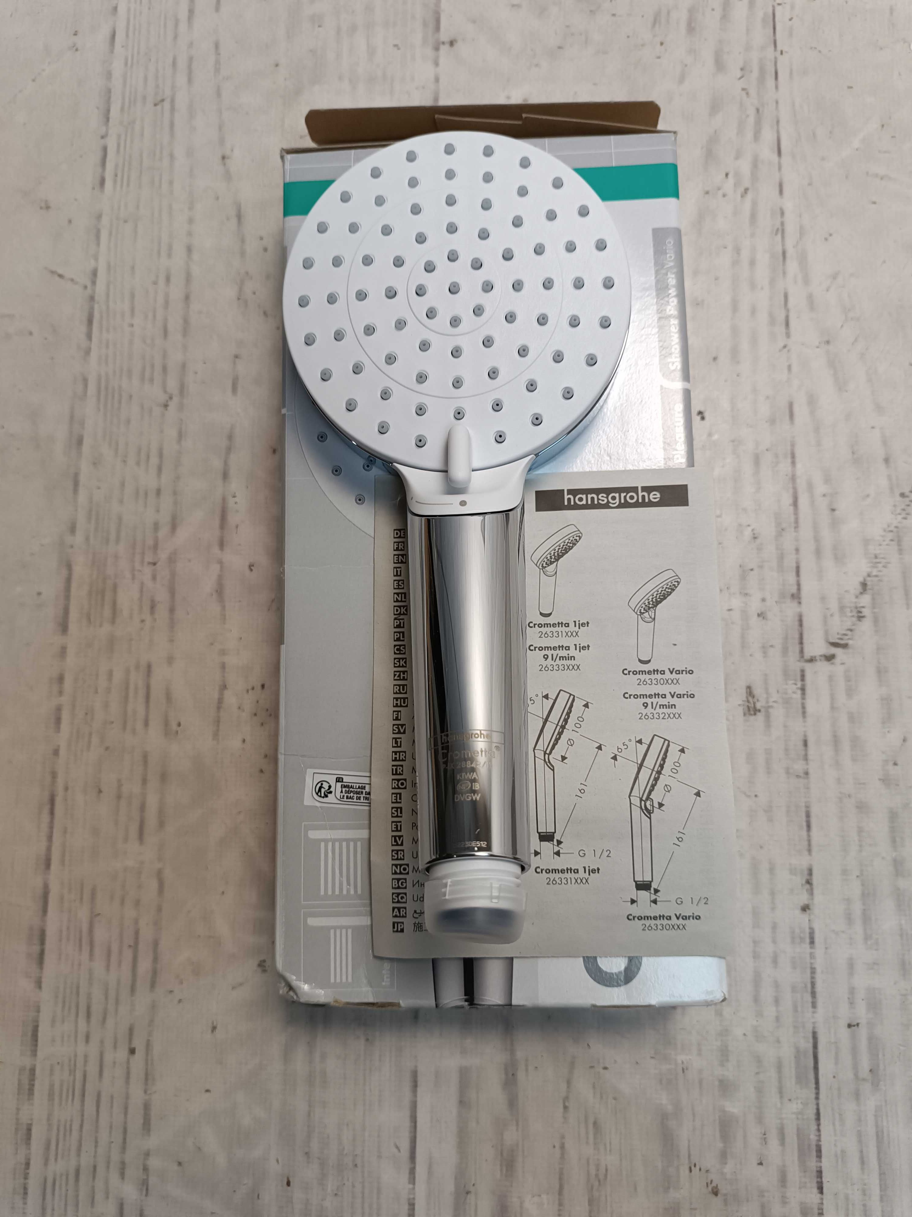 душовий набір hansgrohe Crometta E 240 прихованого монтажу (7 в 1)