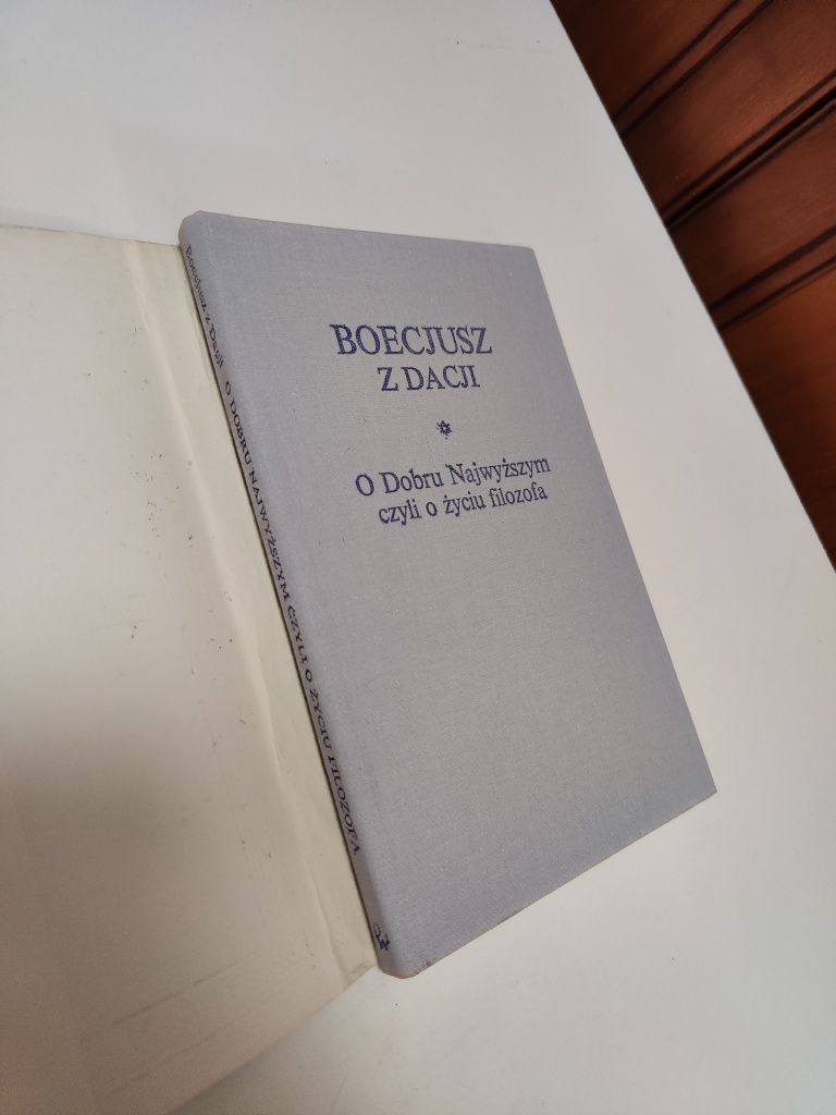 O Dobru Najwyższym czyli o życiu filozofa - Boecjusz z Dacji "x