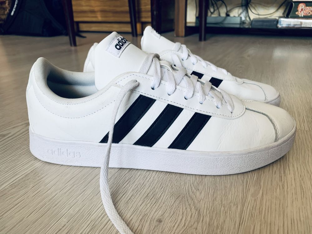 Кросівки Adidas VL Court 2.0 (41р 26.5см)Original,шкіра,стан нових