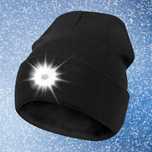 POMYSŁ NA PREZENT czapka zimowa ciepła z oświetleniem unisex