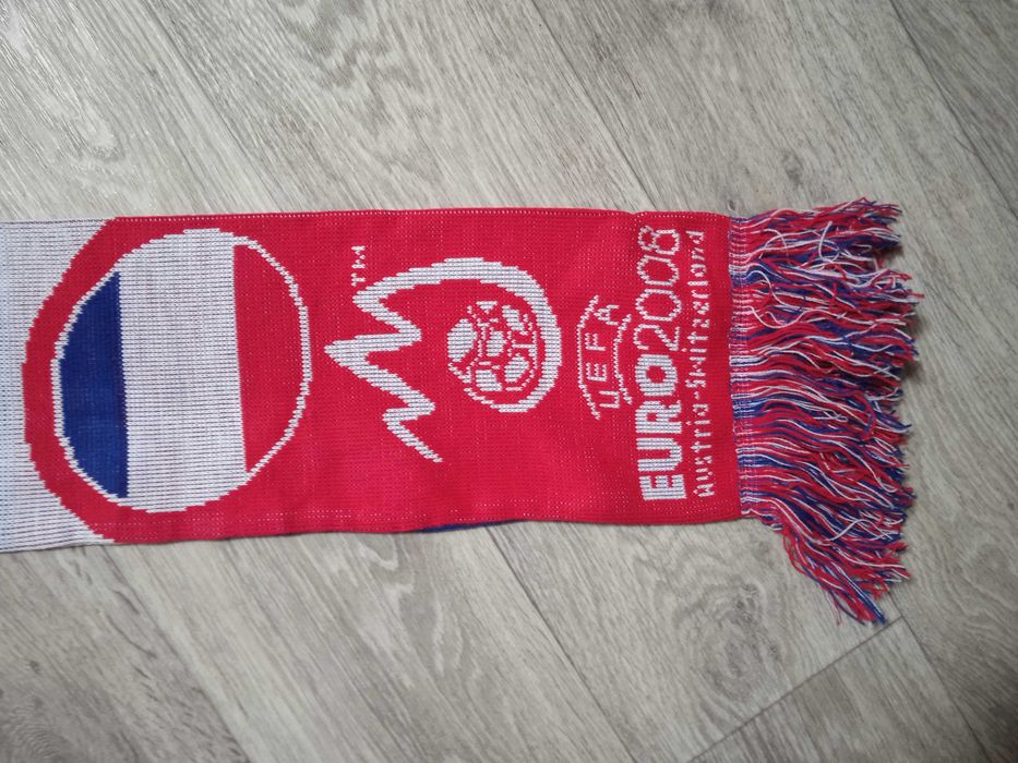 Шарф футбольных фанатов Евро 2008 Сборная Франции