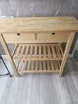Drewniana wyspa kuchenna | Ikea