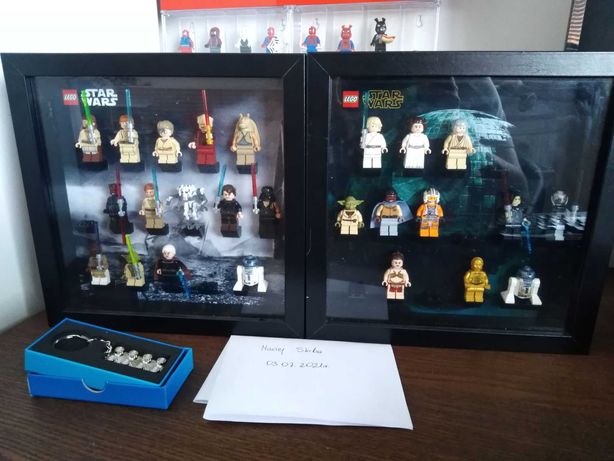 Figurki LEGO - Star Wars - Lando, Amidala, Leia, Windu, Dooku